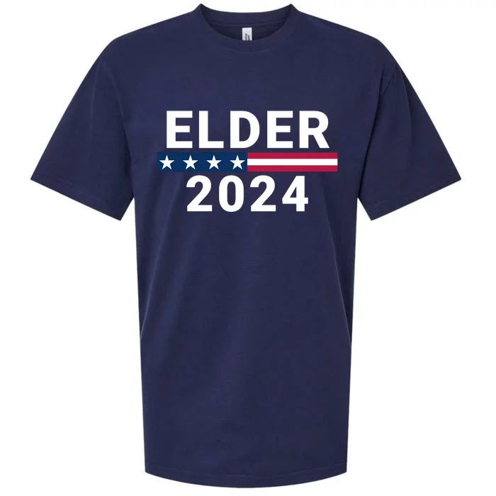 Larry Elder 2024 Larry Elder For Presidential Election 2024 Sueded Cloud Jersey T-Shirt