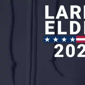 Larry Elder 2024 Presidential Election Elder 2024 Conservative Full Zip Hoodie