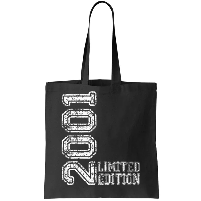 Limited Edition 2001 Birthday 2001 Born 2001 Vintage Tote Bag