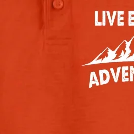 Live Every Adventure Dry Zone Grid Performance Polo