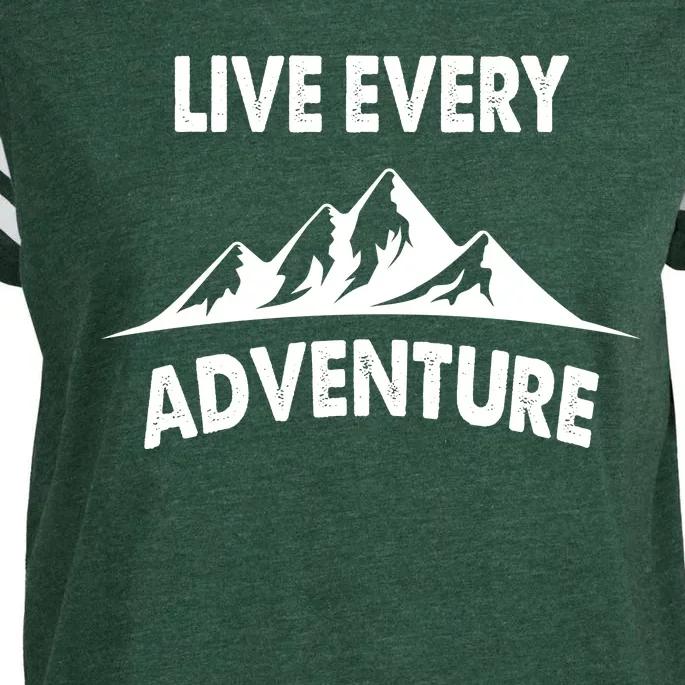 Live Every Adventure Enza Ladies Jersey Football T-Shirt