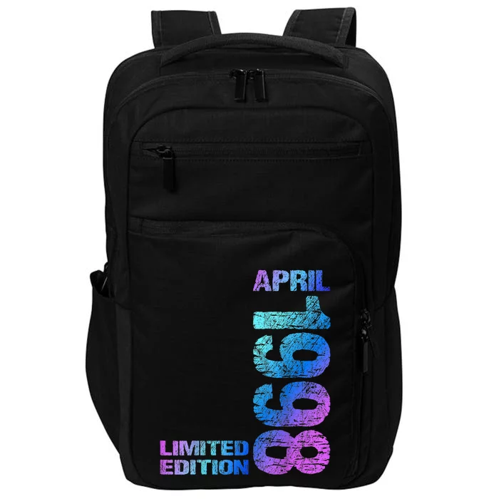 Limited Edition April 1998 25th Birthday Born 1998 Impact Tech Backpack