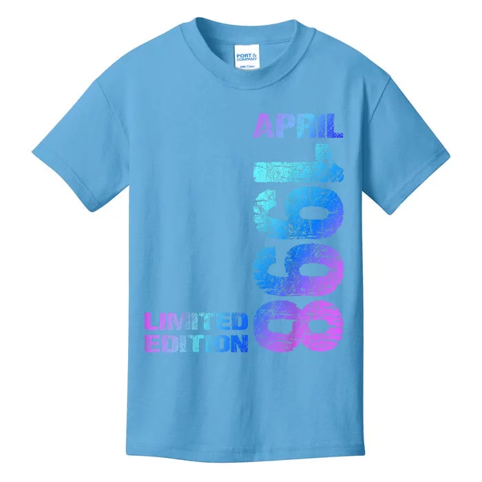 Limited Edition April 1998 25th Birthday Born 1998 Kids T-Shirt