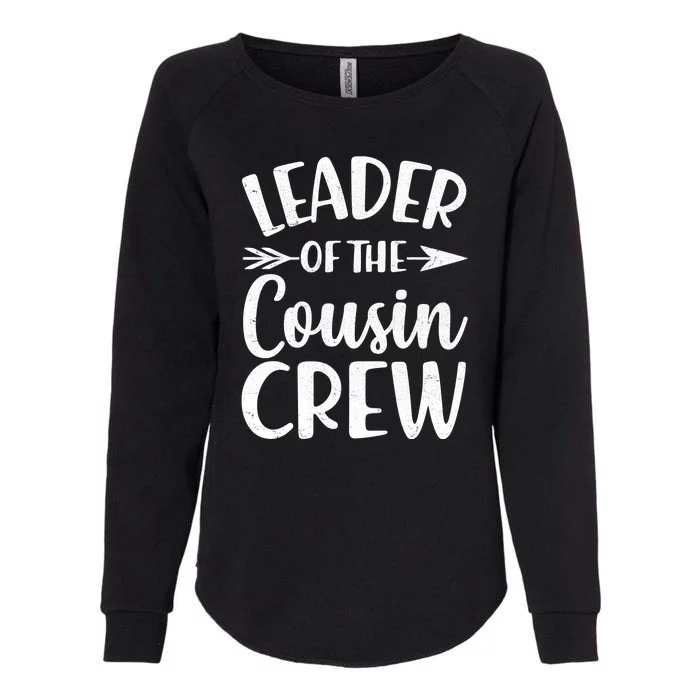 Leader Of The Cousin Crew Matching Family shirts Womens California Wash Sweatshirt