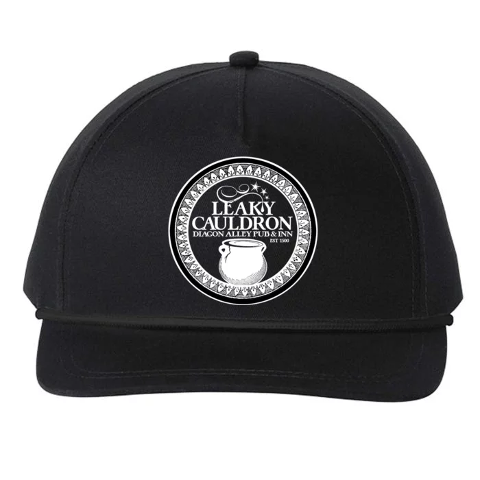 Leaky Cauldron Diagon Alley Pub Snapback Five-Panel Rope Hat