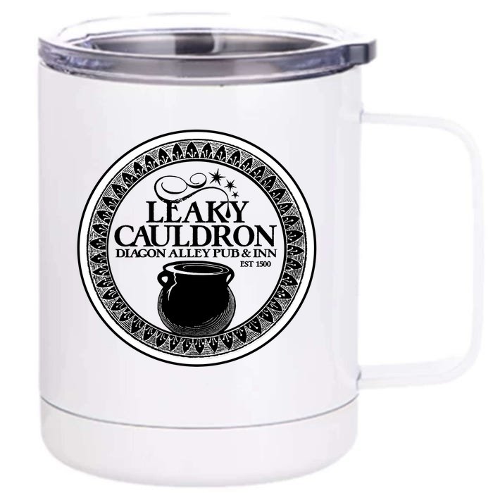 Leaky Cauldron Diagon Alley Pub Front & Back 12oz Stainless Steel Tumbler Cup