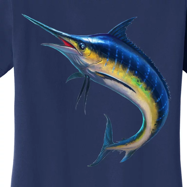 Leaping Blue Marlin Women's T-Shirt