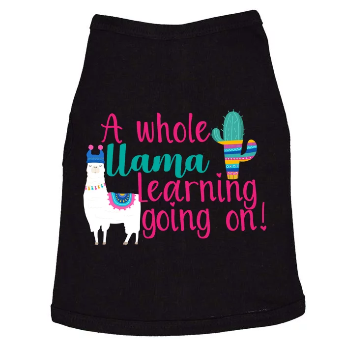 Learning Llama Doggie Tank