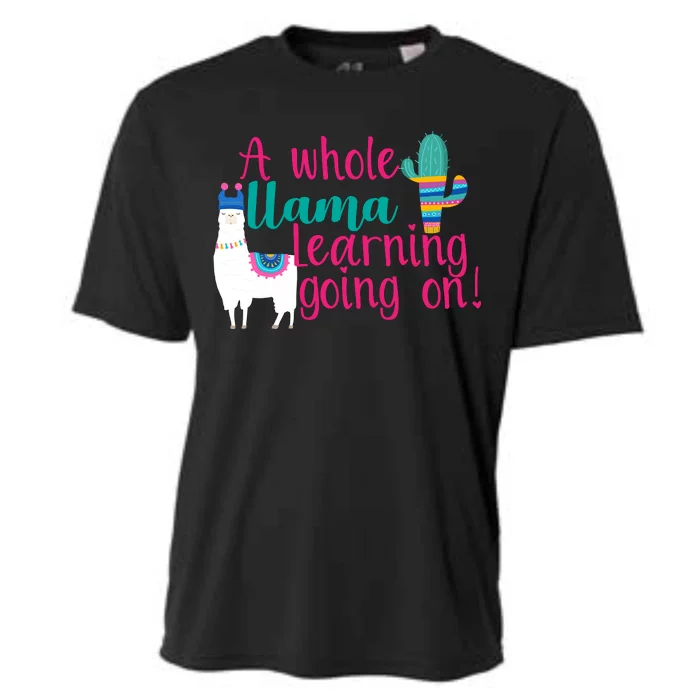 Learning Llama Cooling Performance Crew T-Shirt