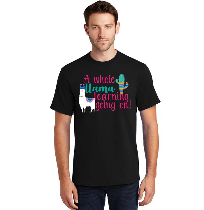 Learning Llama Tall T-Shirt