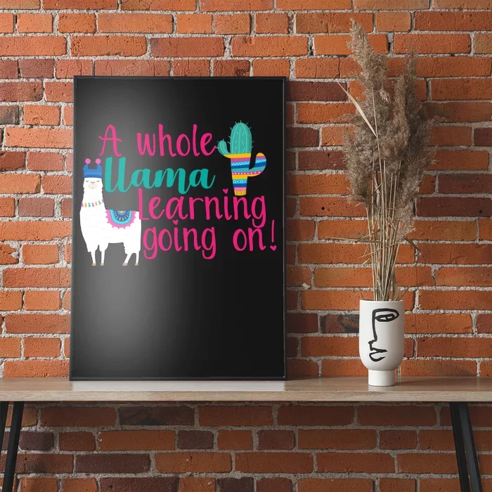 Learning Llama Poster