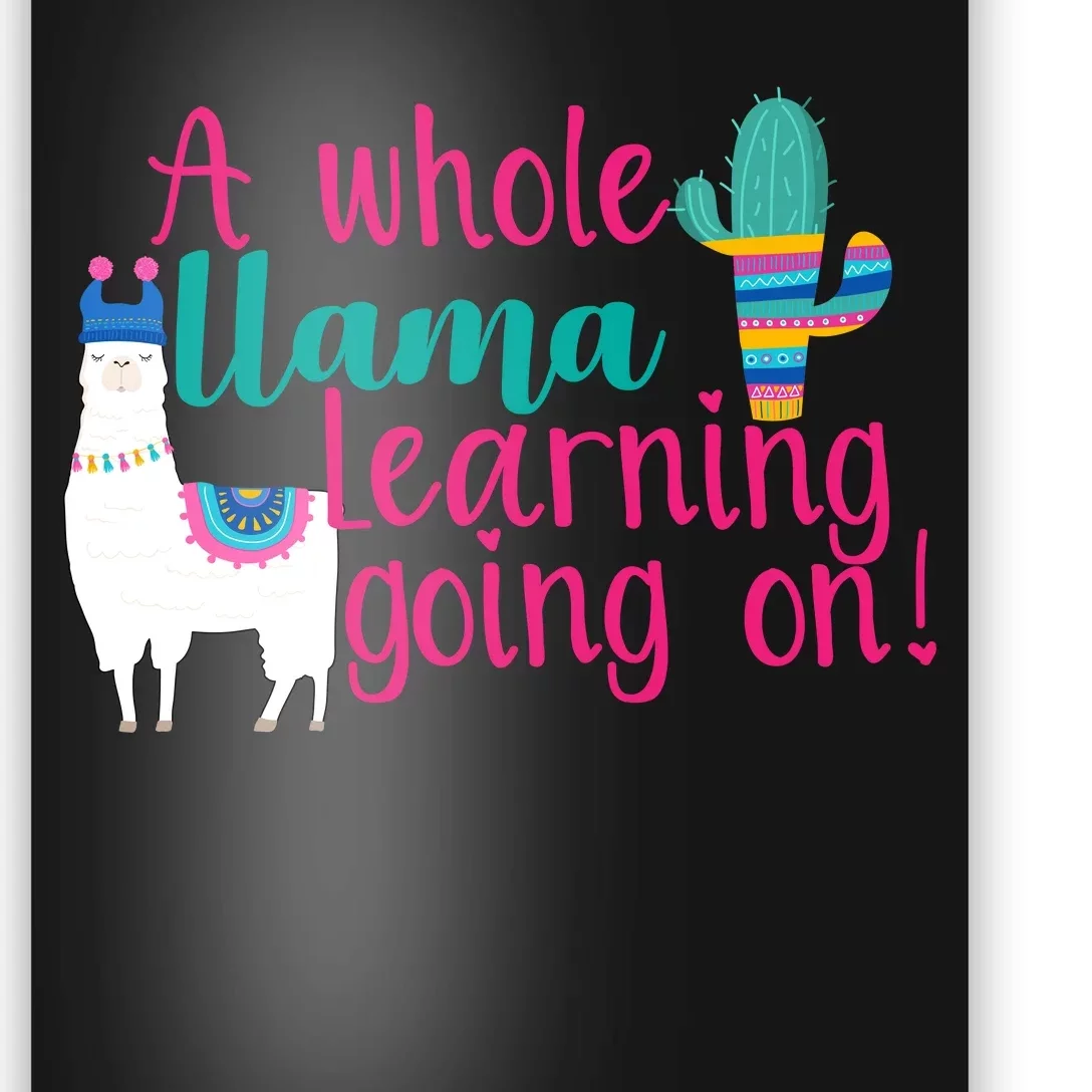 Learning Llama Poster