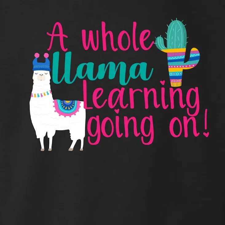 Learning Llama Toddler Hoodie