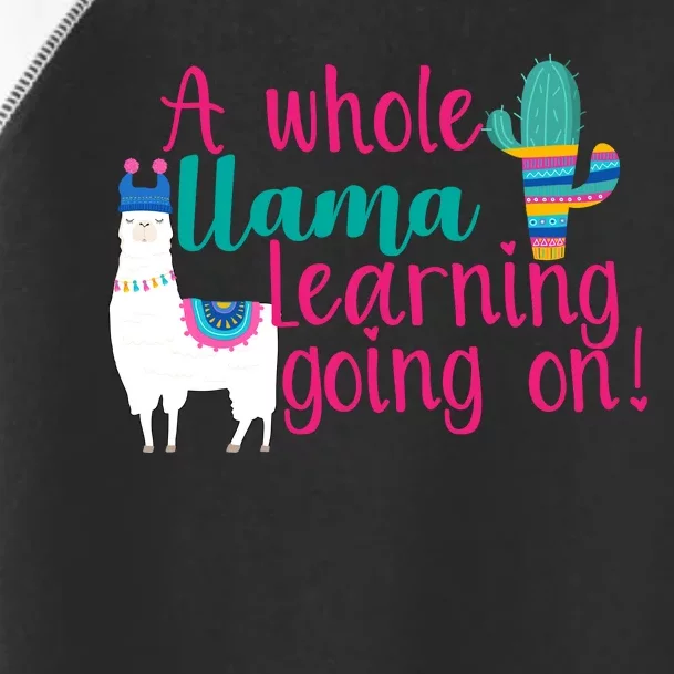 Learning Llama Toddler Fine Jersey T-Shirt