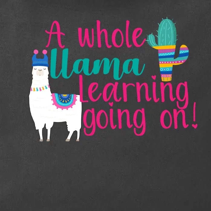 Learning Llama Zip Tote Bag