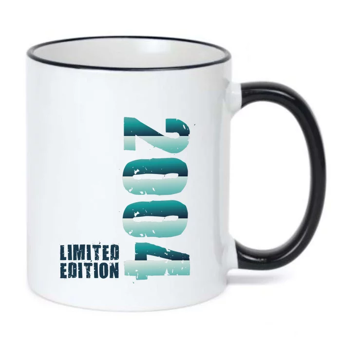 Limited Edition Birthday Made In 2004 Funny Gift Black Color Changing Mug