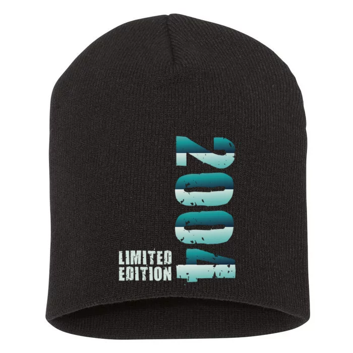 Limited Edition Birthday Made In 2004 Funny Gift Short Acrylic Beanie