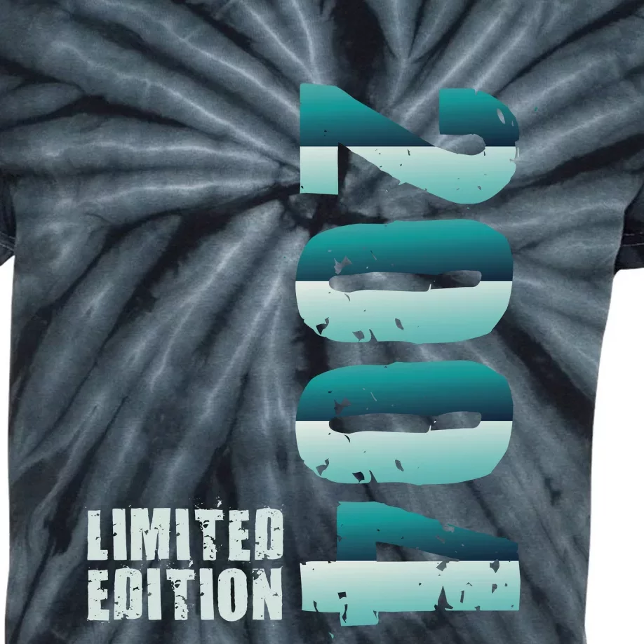 Limited Edition Birthday Made In 2004 Funny Gift Kids Tie-Dye T-Shirt