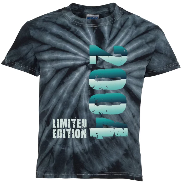 Limited Edition Birthday Made In 2004 Funny Gift Kids Tie-Dye T-Shirt