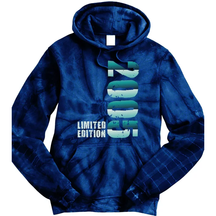 Limited Edition Birthday Made In 2005 Funny Gift Tie Dye Hoodie