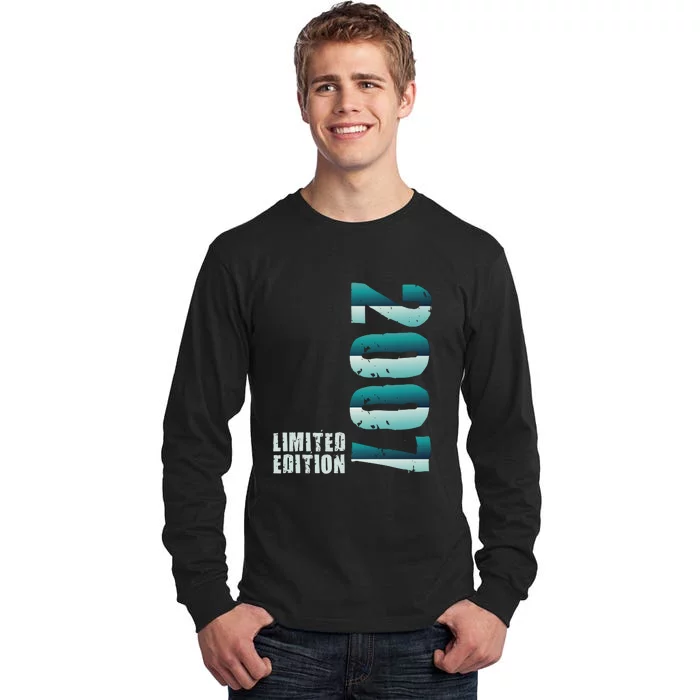 Limited Edition Birthday Made In 2007 Funny Gift Tall Long Sleeve T-Shirt