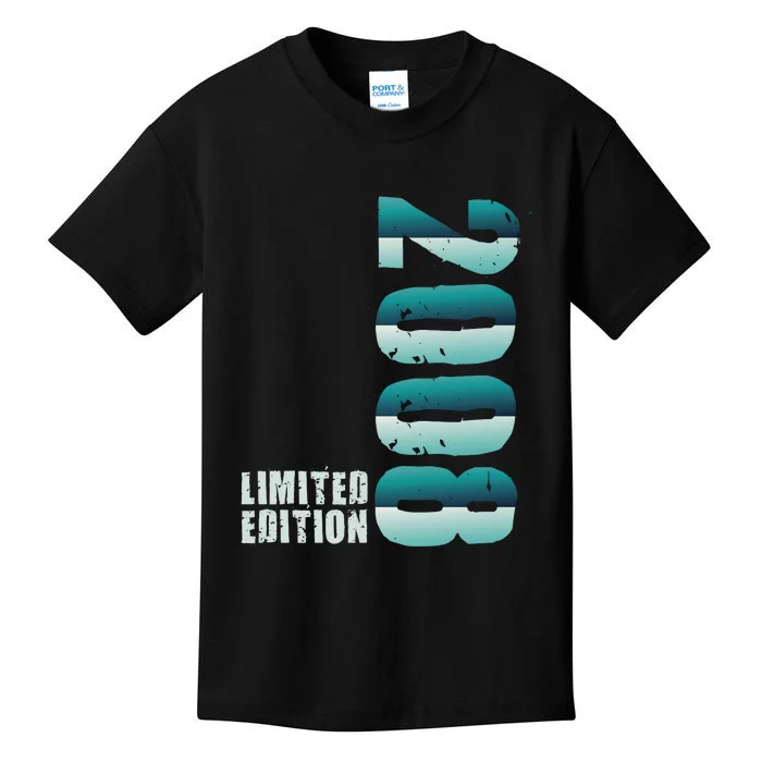 Limited Edition Birthday Made In 2008 Funny Gift Kids T-Shirt