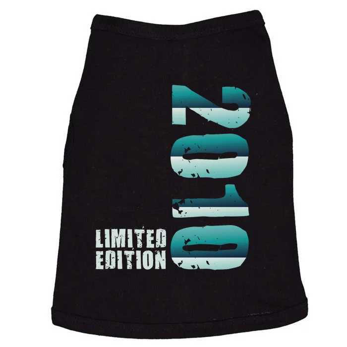 Limited Edition Birthday Made In 2010 Funny Gift Doggie Tank