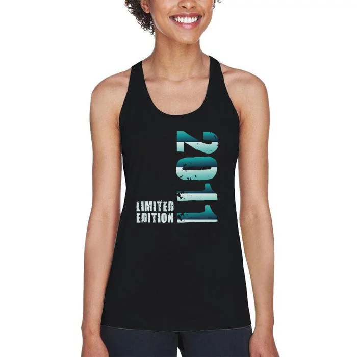 Limited Edition Birthday Made In 2011 Funny Gift Women's Racerback Tank