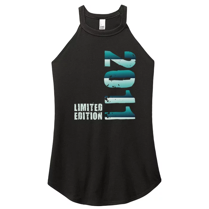 Limited Edition Birthday Made In 2011 Funny Gift Women’s Perfect Tri Rocker Tank