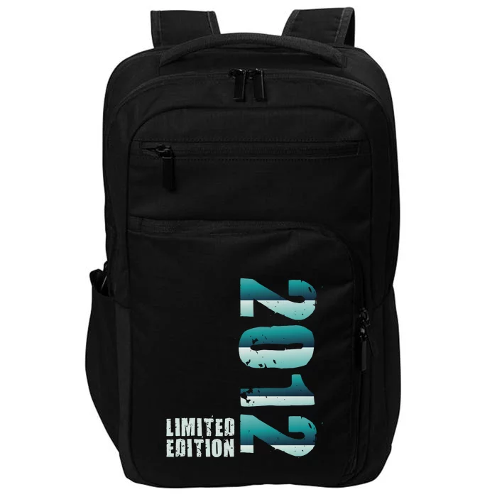 Limited Edition Birthday Made In 2012 Funny Gift Impact Tech Backpack