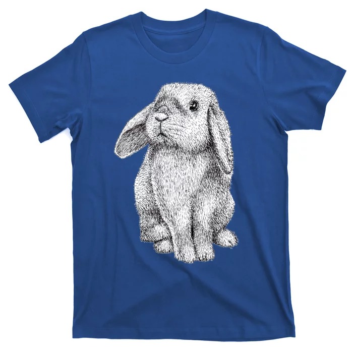 Lop Eared Bunny Rabbit Cute Funny Gift T-Shirt