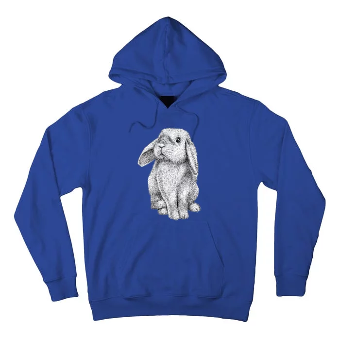 Lop Eared Bunny Rabbit Cute Gift Tall Hoodie