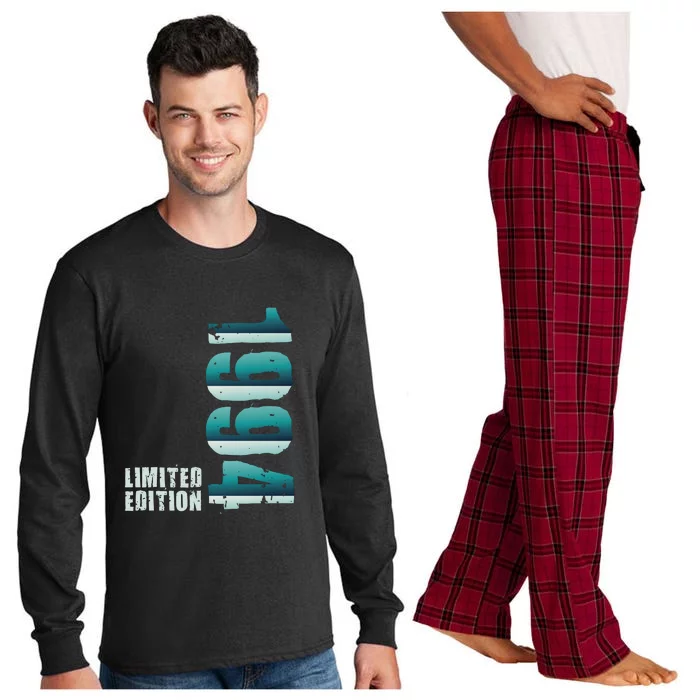 Limited Edition Birthday Made In 1994 Funny Gift Long Sleeve Pajama Set