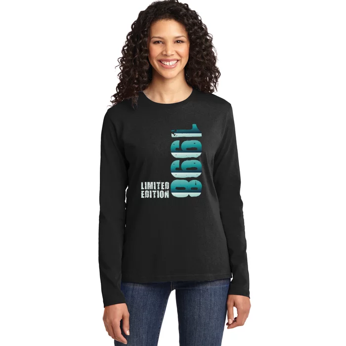 Limited Edition Birthday Made In 1998 Funny Gift Ladies Long Sleeve Shirt