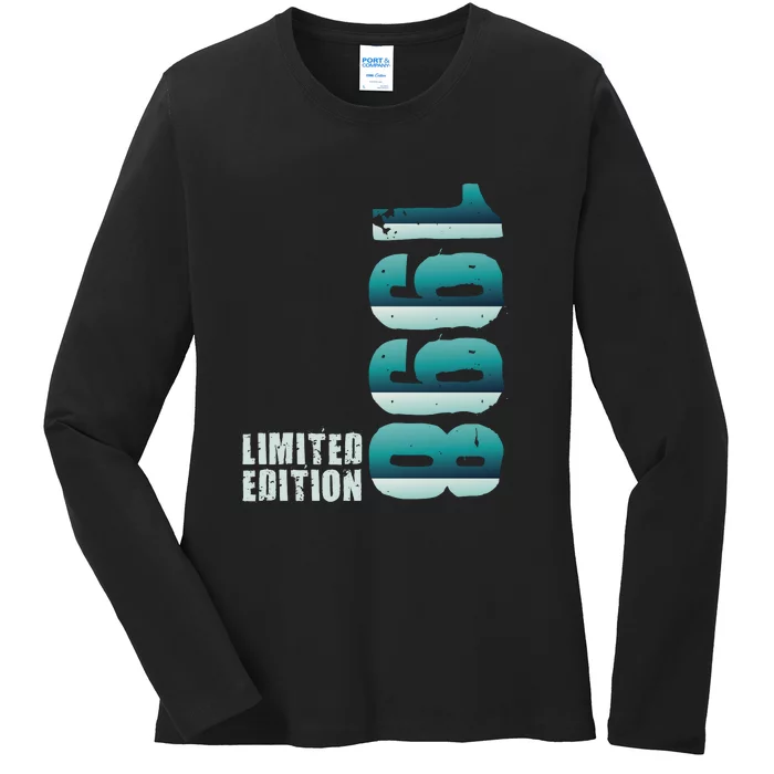 Limited Edition Birthday Made In 1998 Funny Gift Ladies Long Sleeve Shirt