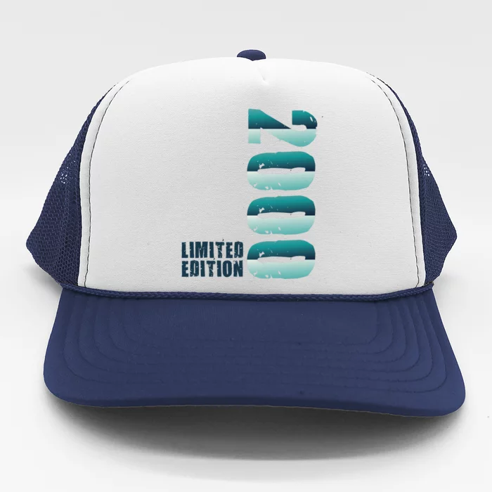 Limited Edition Birthday Made In 2000 Funny Gift Trucker Hat