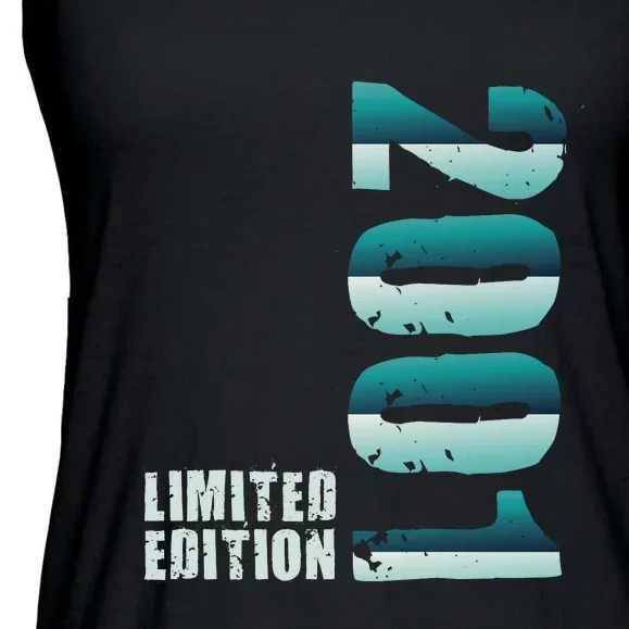 Limited Edition Birthday Made In 2001 Funny Gift Ladies Essential Flowy Tank