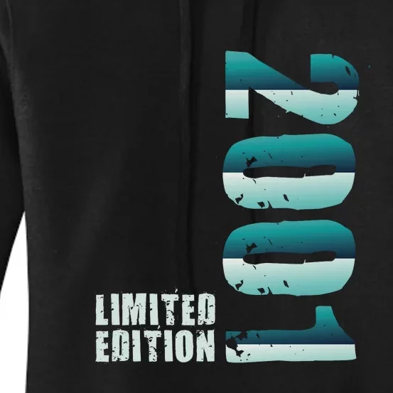 Limited Edition Birthday Made In 2001 Funny Gift Women's Pullover Hoodie