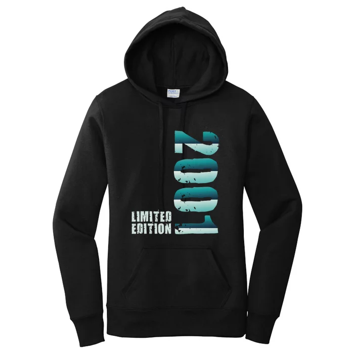 Limited Edition Birthday Made In 2001 Funny Gift Women's Pullover Hoodie