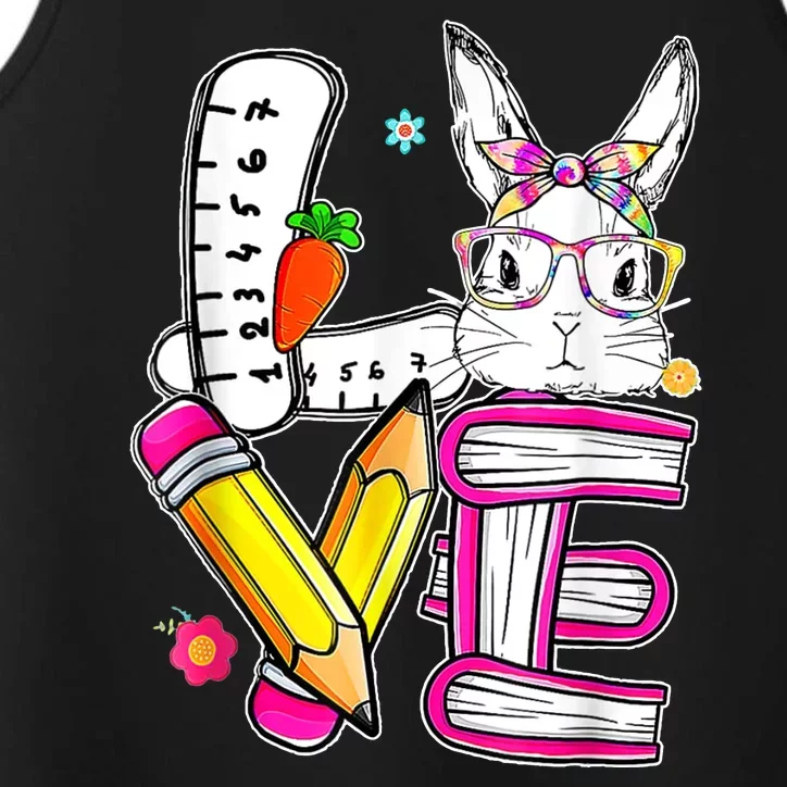 Love Easter Bunny School Performance Tank