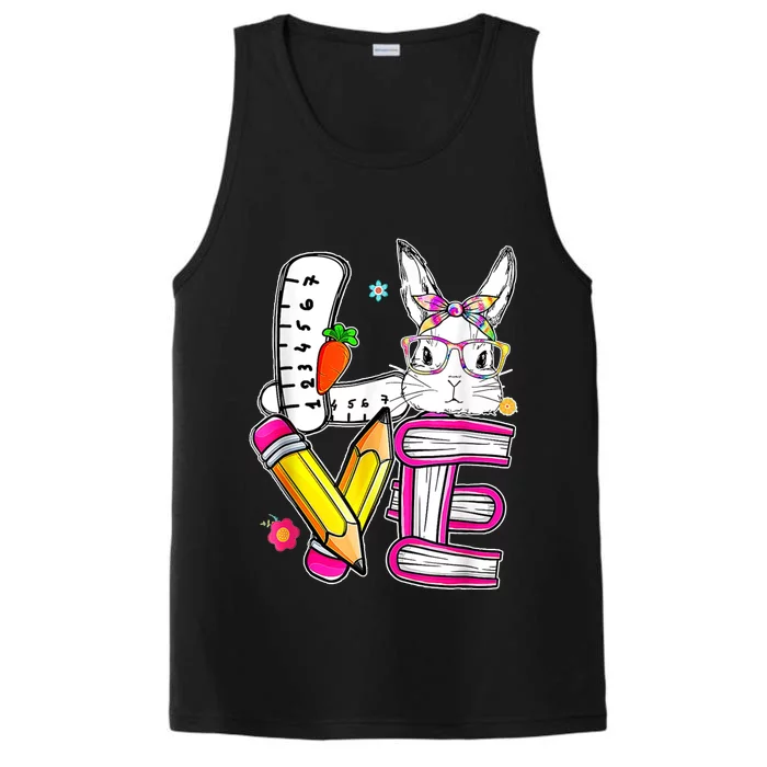 Love Easter Bunny School Performance Tank