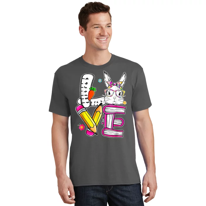 Love Easter Bunny School T-Shirt