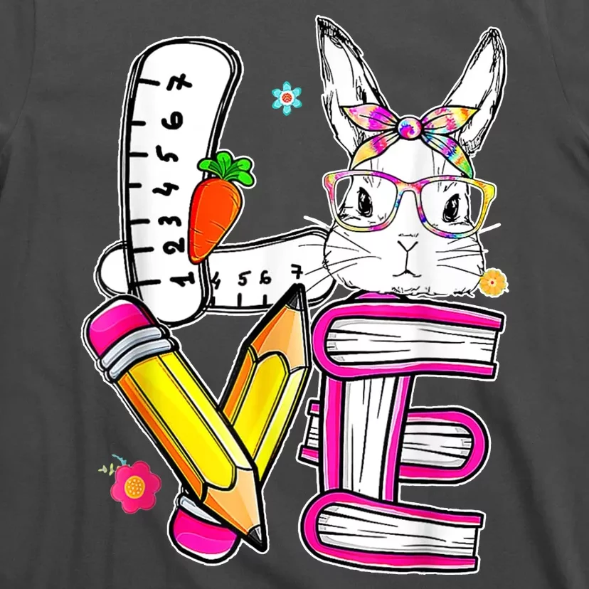 Love Easter Bunny School T-Shirt