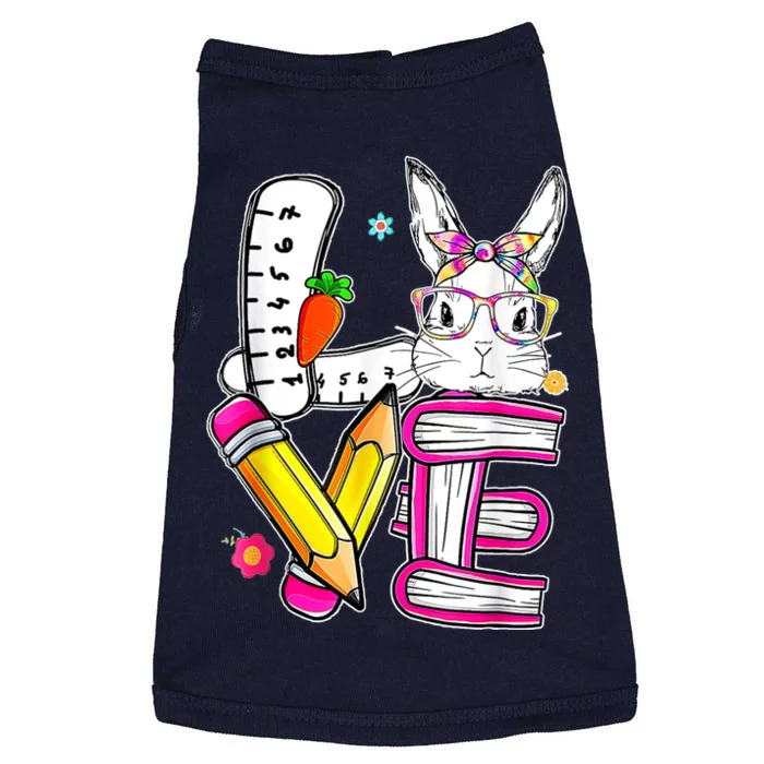 Love Easter Bunny School Doggie Tank