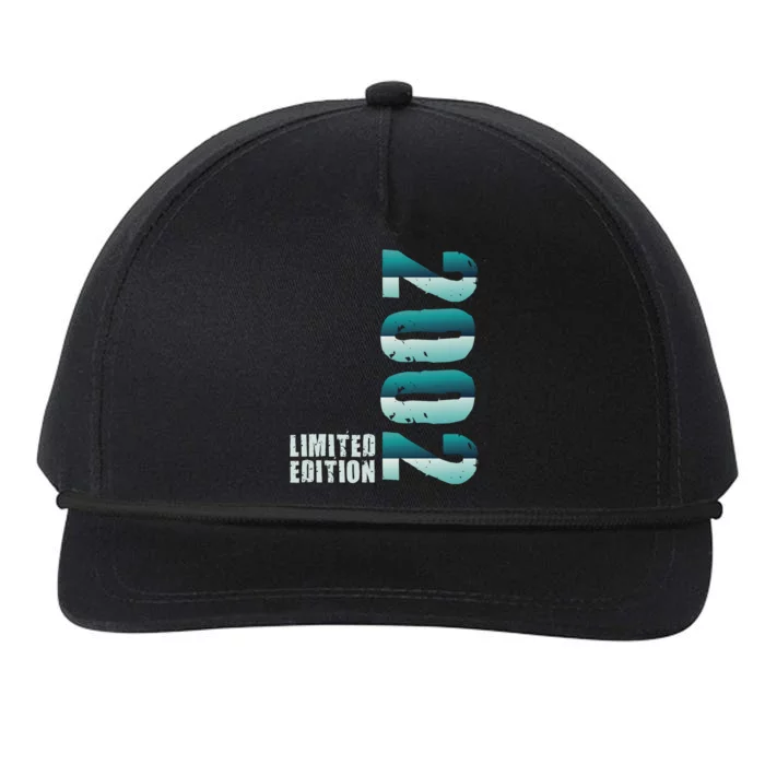 Limited Edition Birthday Made In 2002 Funny Gift Snapback Five-Panel Rope Hat