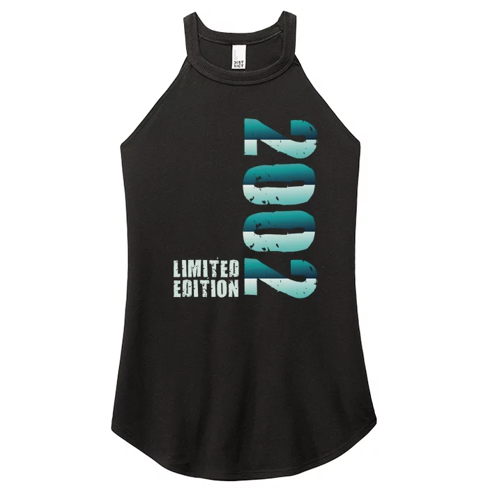 Limited Edition Birthday Made In 2002 Funny Gift Women’s Perfect Tri Rocker Tank