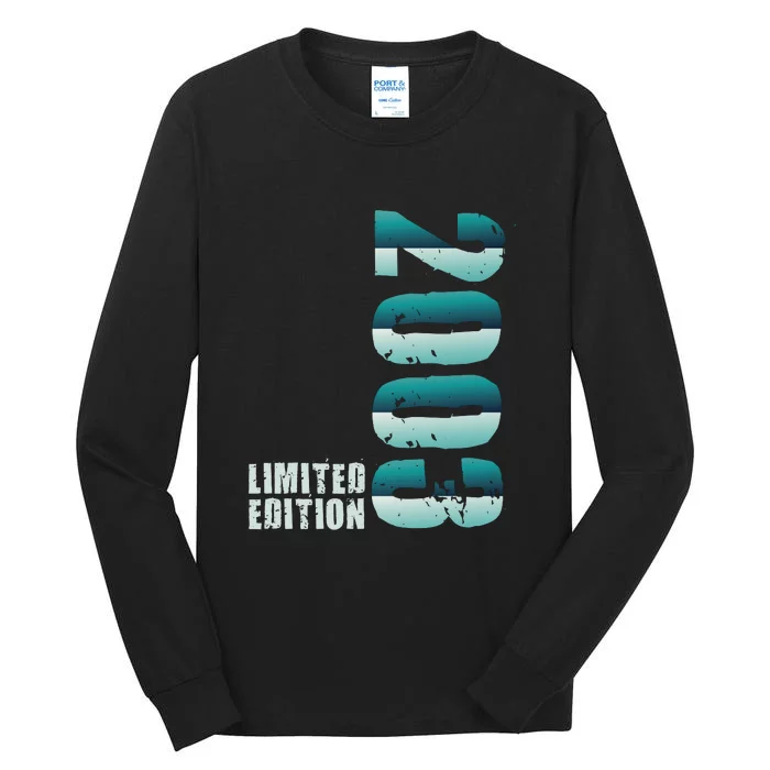 Limited Edition Birthday Made In 2003 Funny Gift Tall Long Sleeve T-Shirt