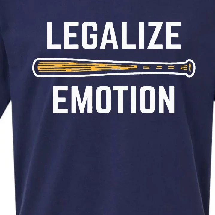 Legalize Emotion Baseball Sueded Cloud Jersey T-Shirt