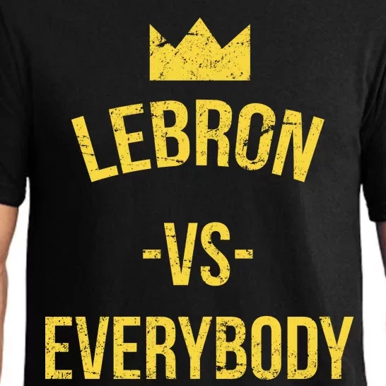 Lebron Vs Everybody LA Bron Basketball Pajama Set