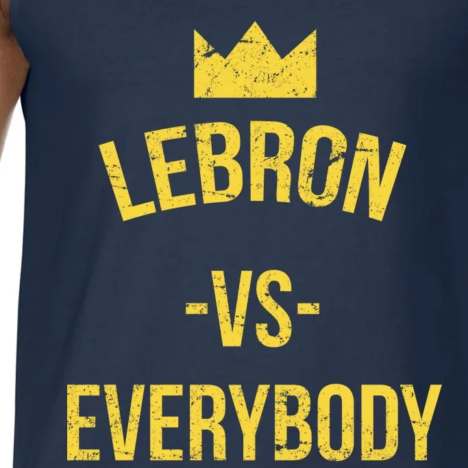 Lebron Vs Everybody LA Bron Basketball Comfort Colors® Tank Top